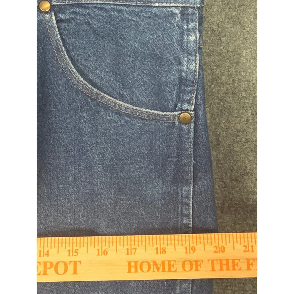 Wrangler 36MWZPD Jeans‎ 38x32 Regular Fit Blue Denim Classic Cowboy Western Work